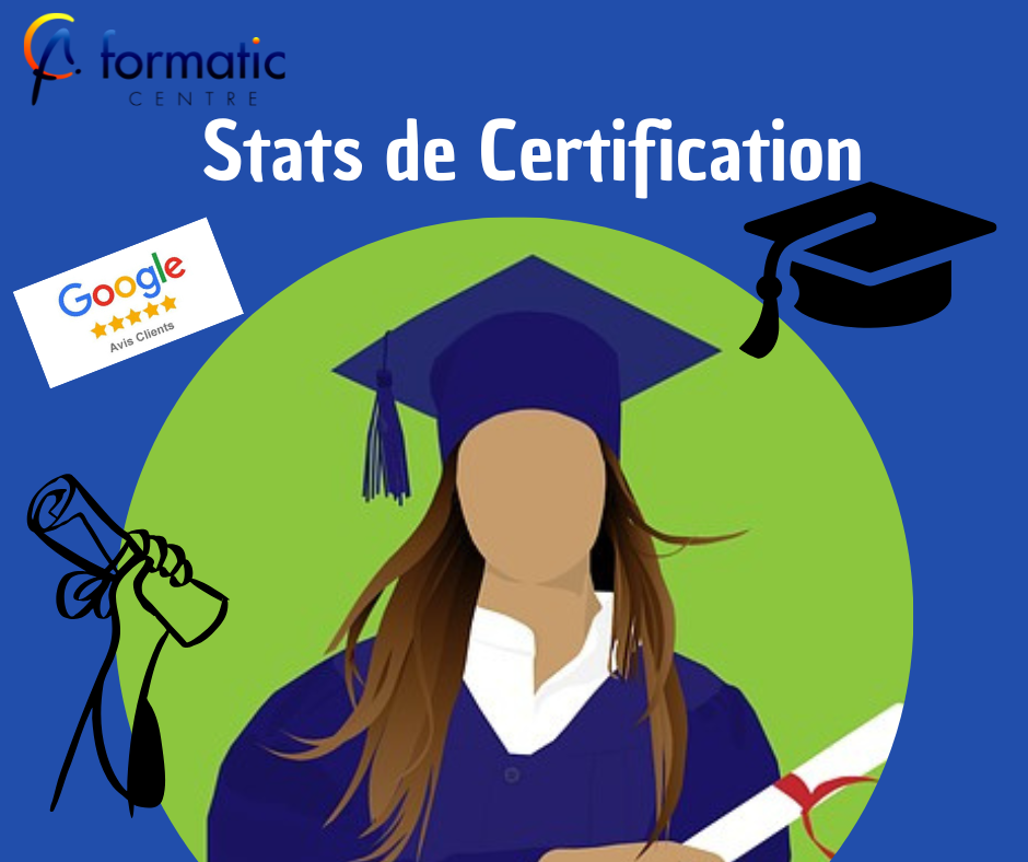 certifications de formations statistiques de résultats aux certifications