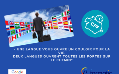 Formation en Anglais à Tours (ou dans n&rsquo;importe quels lieux et toutes les langues)