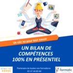 Chez Formatic Centre, nous privilégions un bilan de compétences en présentiel plutôt qu'une plateforme