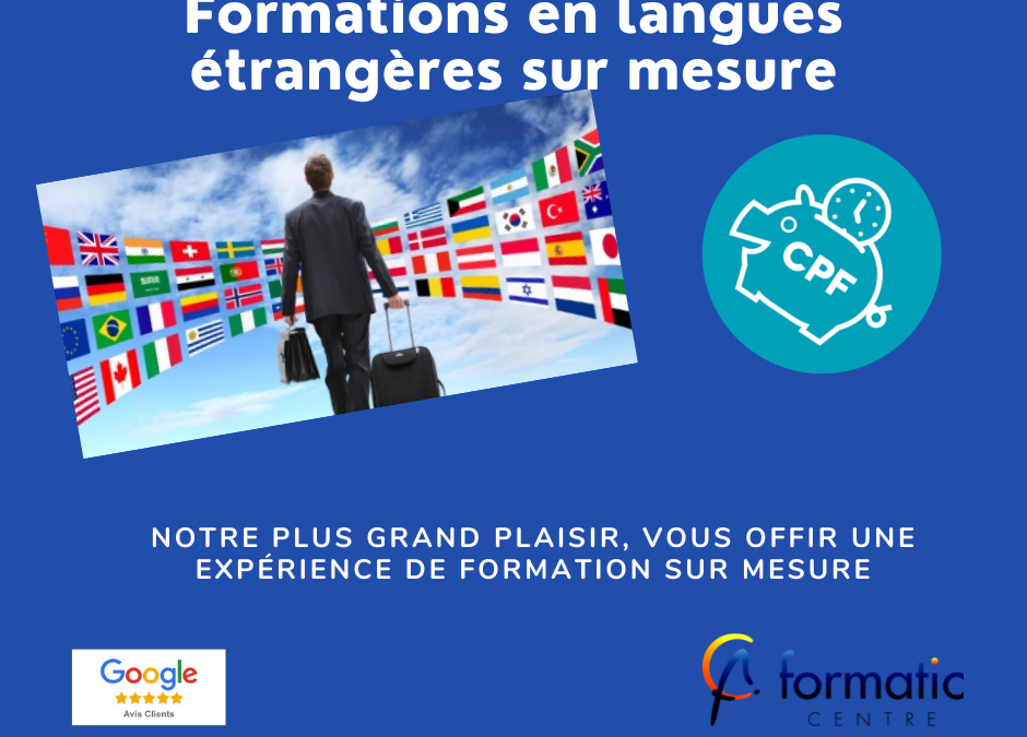 Formations en langues : 100% de solutions sur mesure